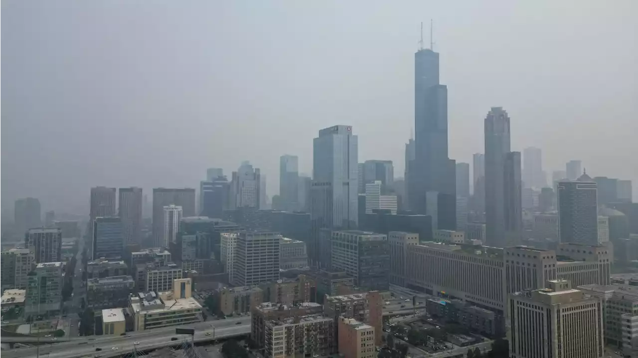 Chicago Has World’s Worst Air Quality From Canada Wildfire Smoke