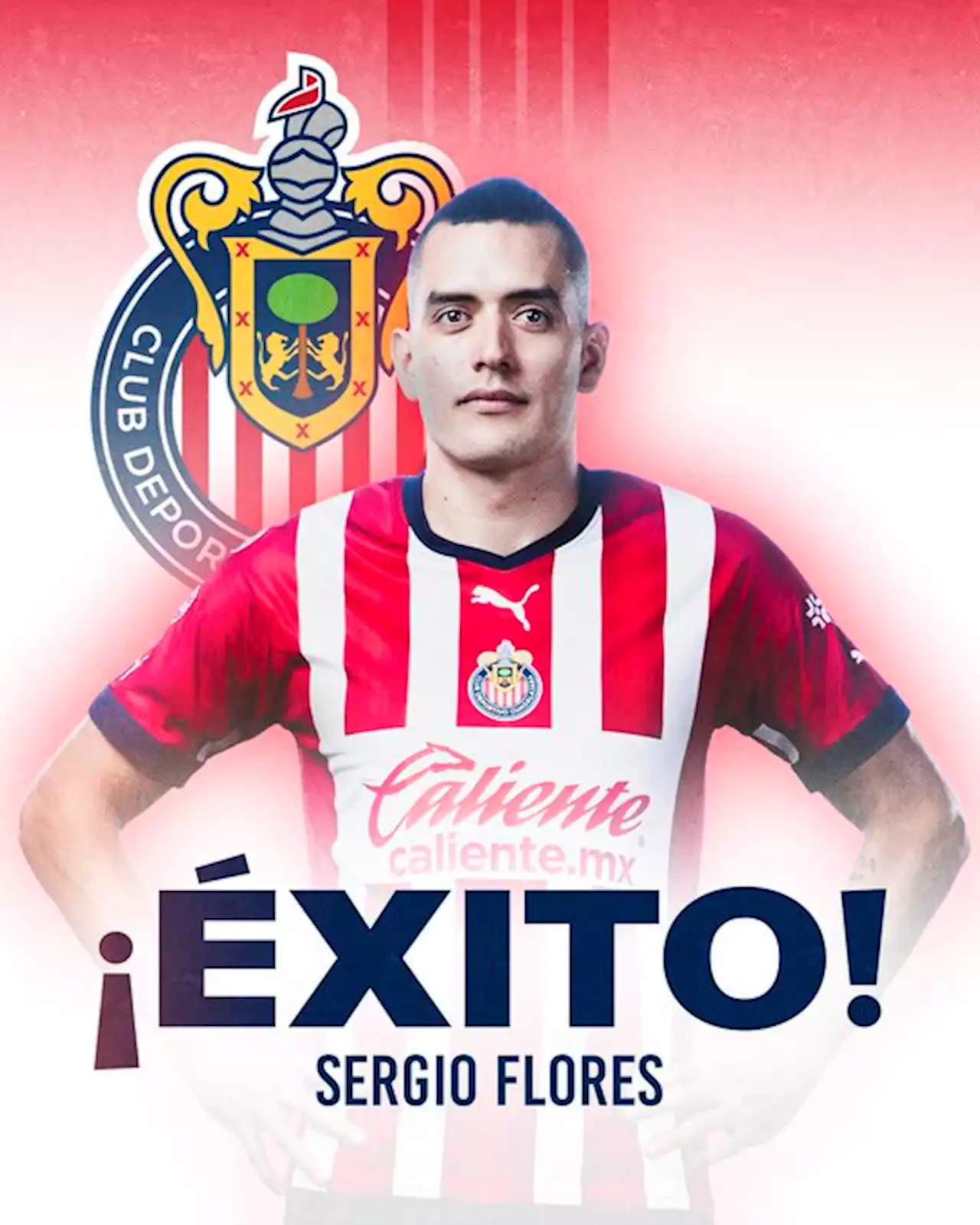 Chivas anuncia otra baja con Sergio Flores que jugará en Mazatlán FC