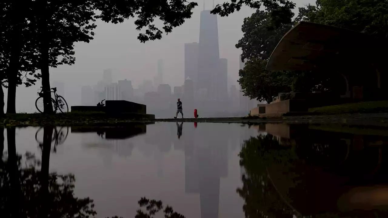 Canadian wildfires are causing unhealthy air quality again in Chicago and other parts of the US