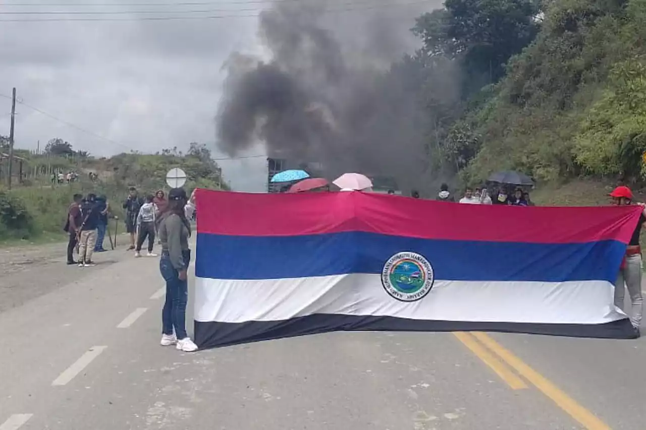 Indígenas bloquearon por más de siete horas la vía Panamericana en el Cauca