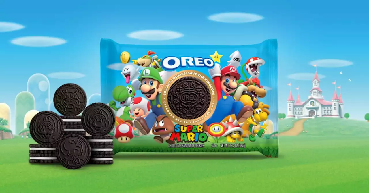 Oreo and Nintendo release limited-edition Super Mario cookies