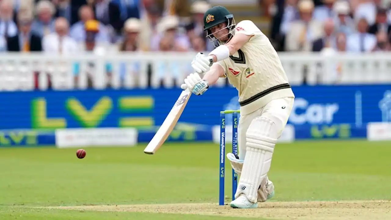 Brilliant Steve Smith innings puts Australia in box seat at cloudy Lord's