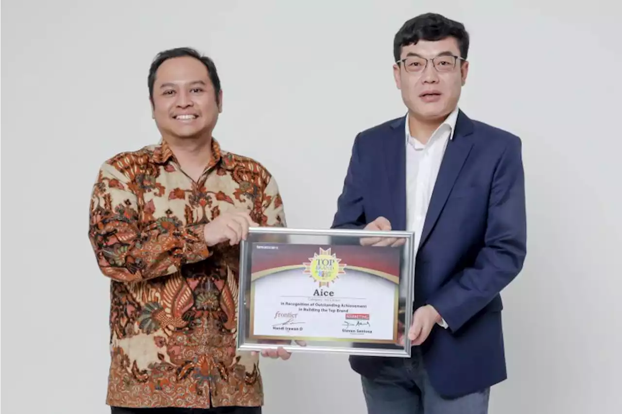 Aice sabet Top Brand Award & Top Brand for Kids lima tahun beruntun