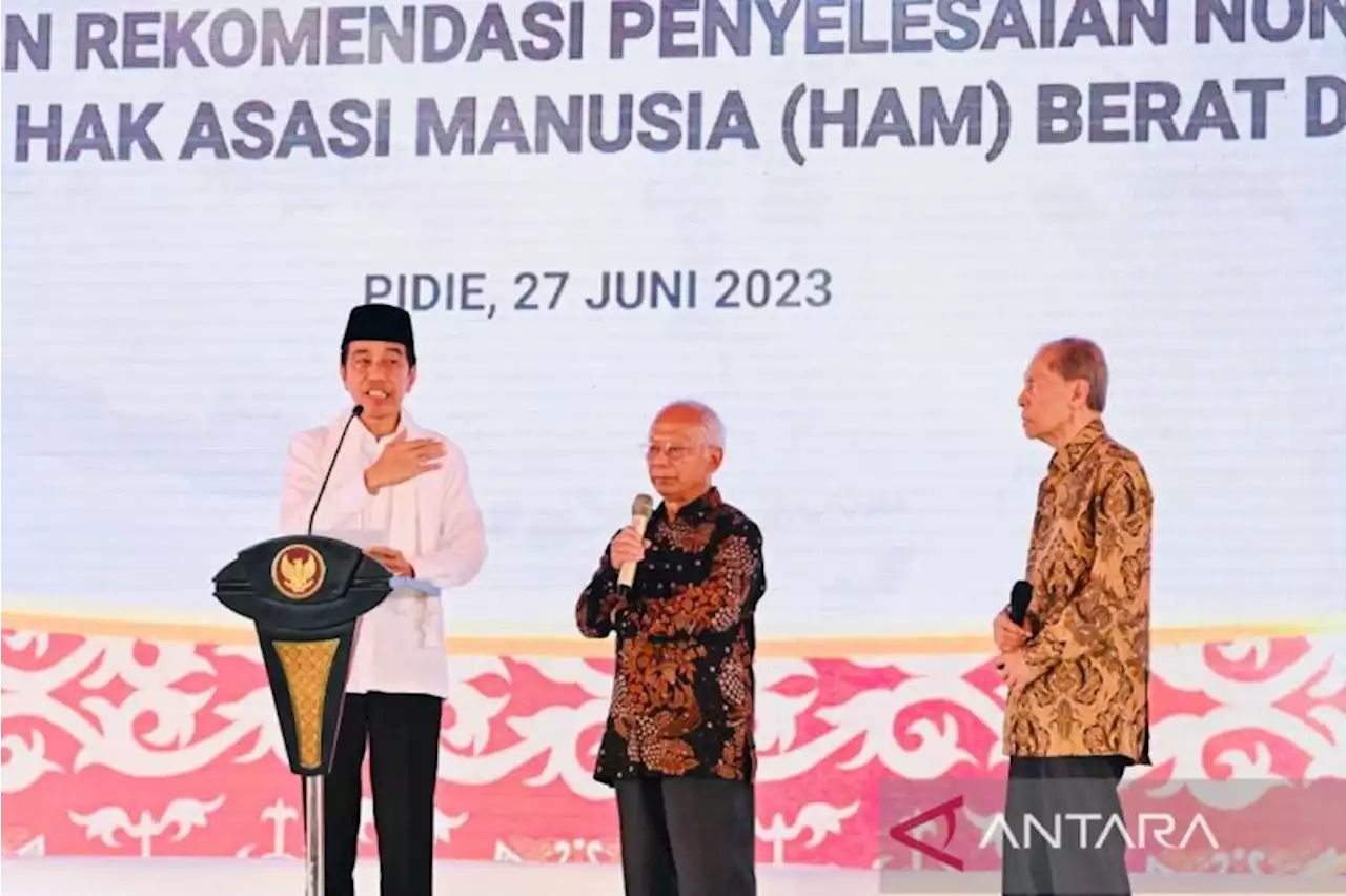 Kemarin, penyelesaian HAM berat masa lalu hingga Pemilu