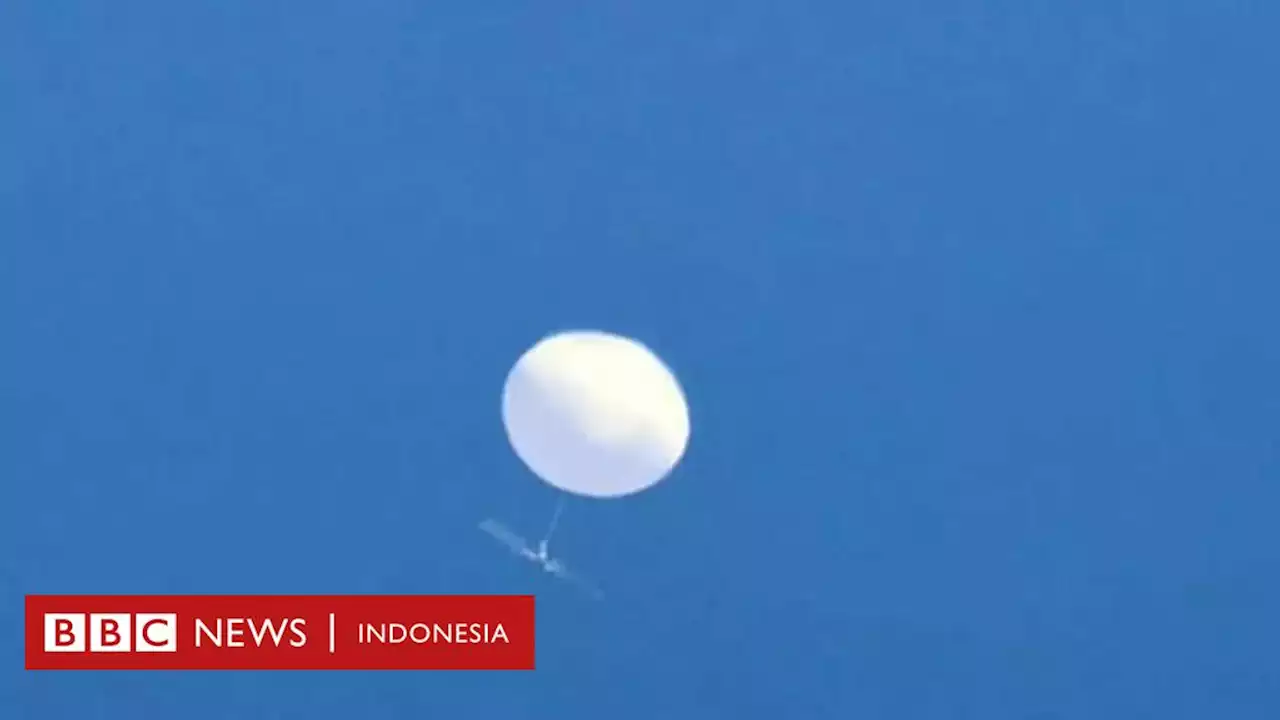 Balon 'mata-mata' China terbang di atas Jepang dan Taiwan - BBC News Indonesia