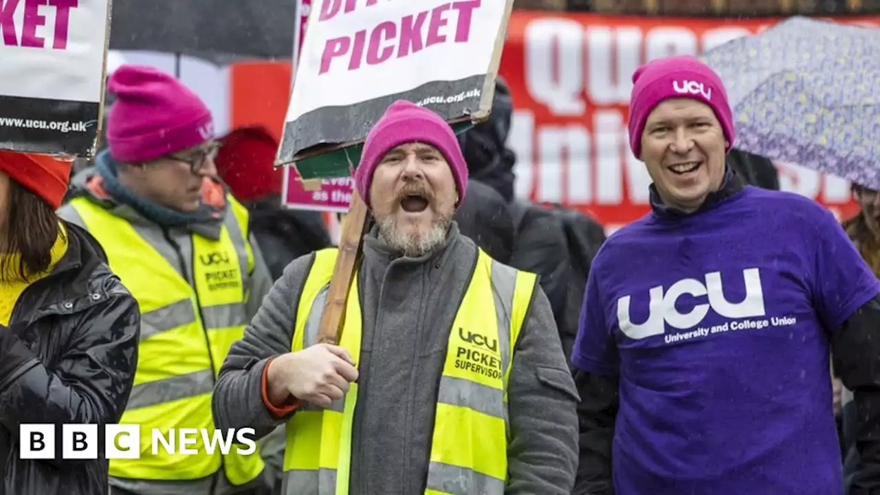 Queen's University Belfast marking boycott ends