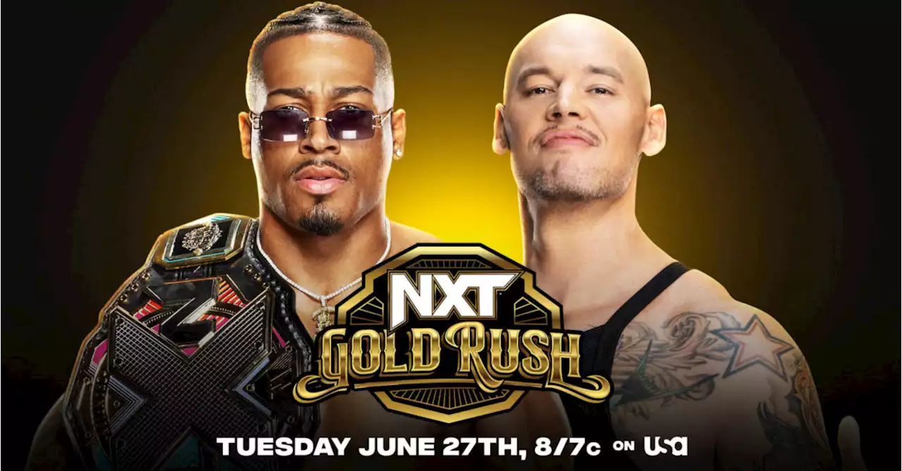 NXT Gold Rush Preview: Carmelo Hayes Defends Against Baron Corbin