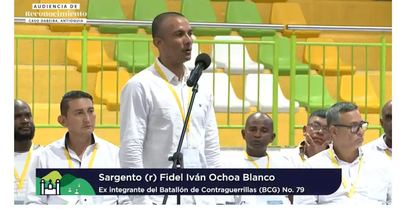 Falsos positivos se vuelven sistemáticos con llegada del general Montoya: sargento (r) Fidel Ochoa