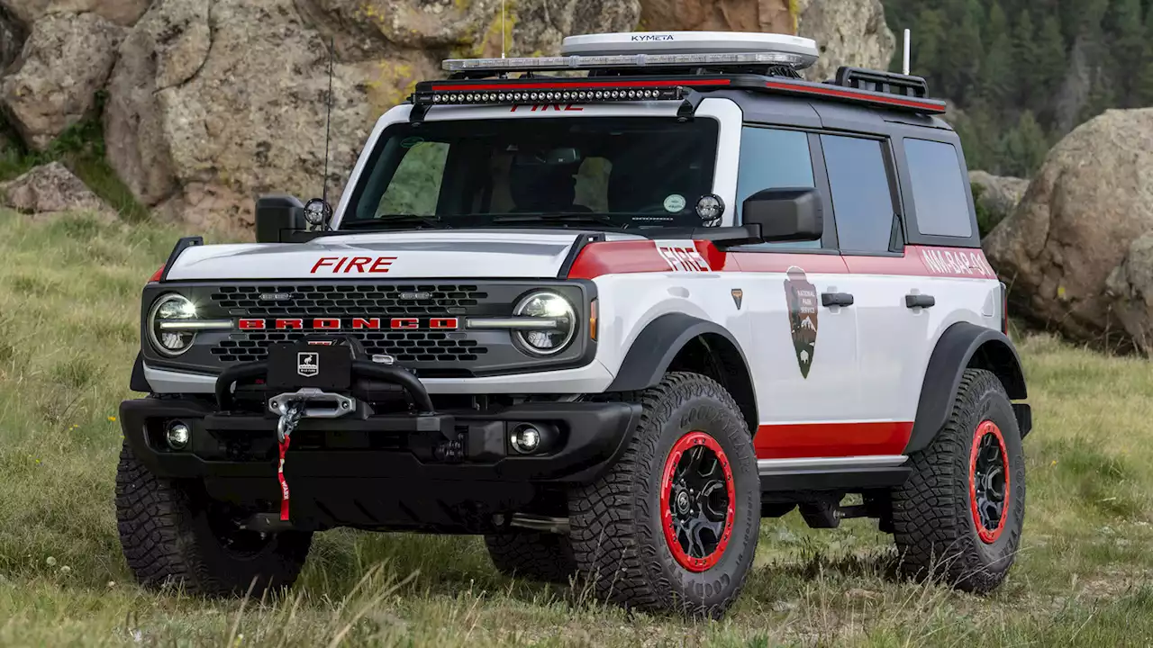 Ford's Bronco Wildland Firefighting Command Vehicle Is Hot Stuff | Carscoops