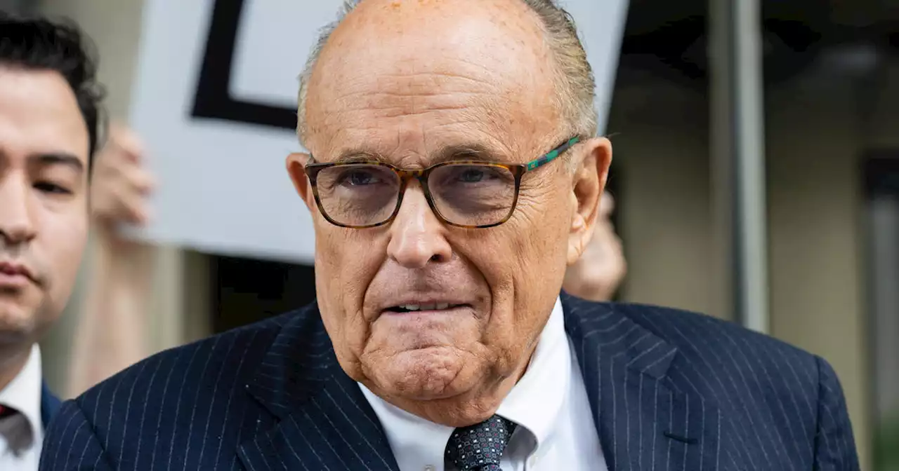 Rudy Giuliani interviewed by special counsel in Trump election interference probe