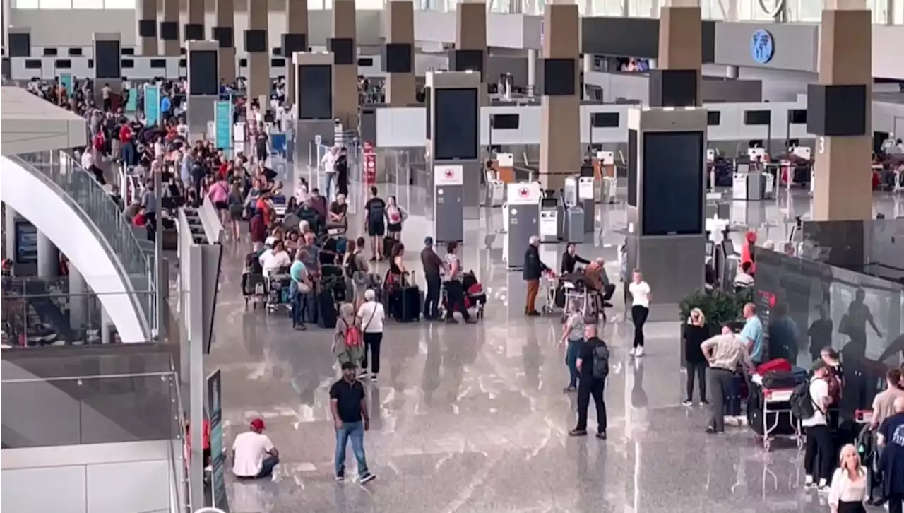 Calgary airport experiences flight delays due to power outage