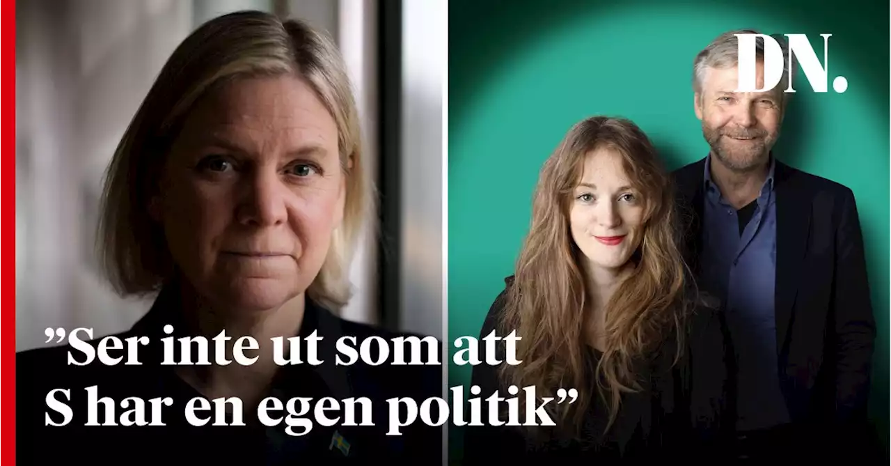 Podd: ”Ser inte ut som att S har en egen politik i de stora frågorna” – Älskade politik