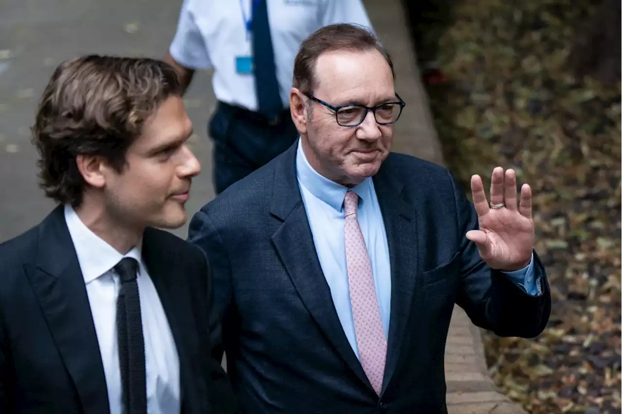 Kevin Spacey Arrives At Southwark Crown Court On Day One Of Sexual Offences Trial