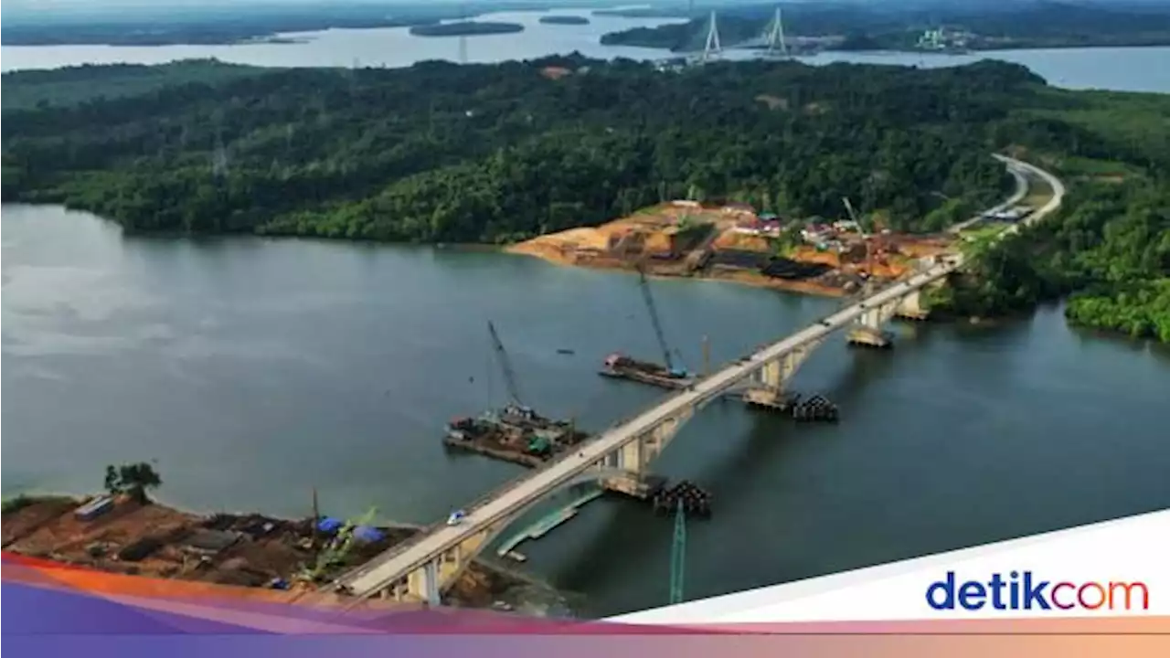 Capai 11%, Intip Progres Proyek Jembatan Baru ke IKN