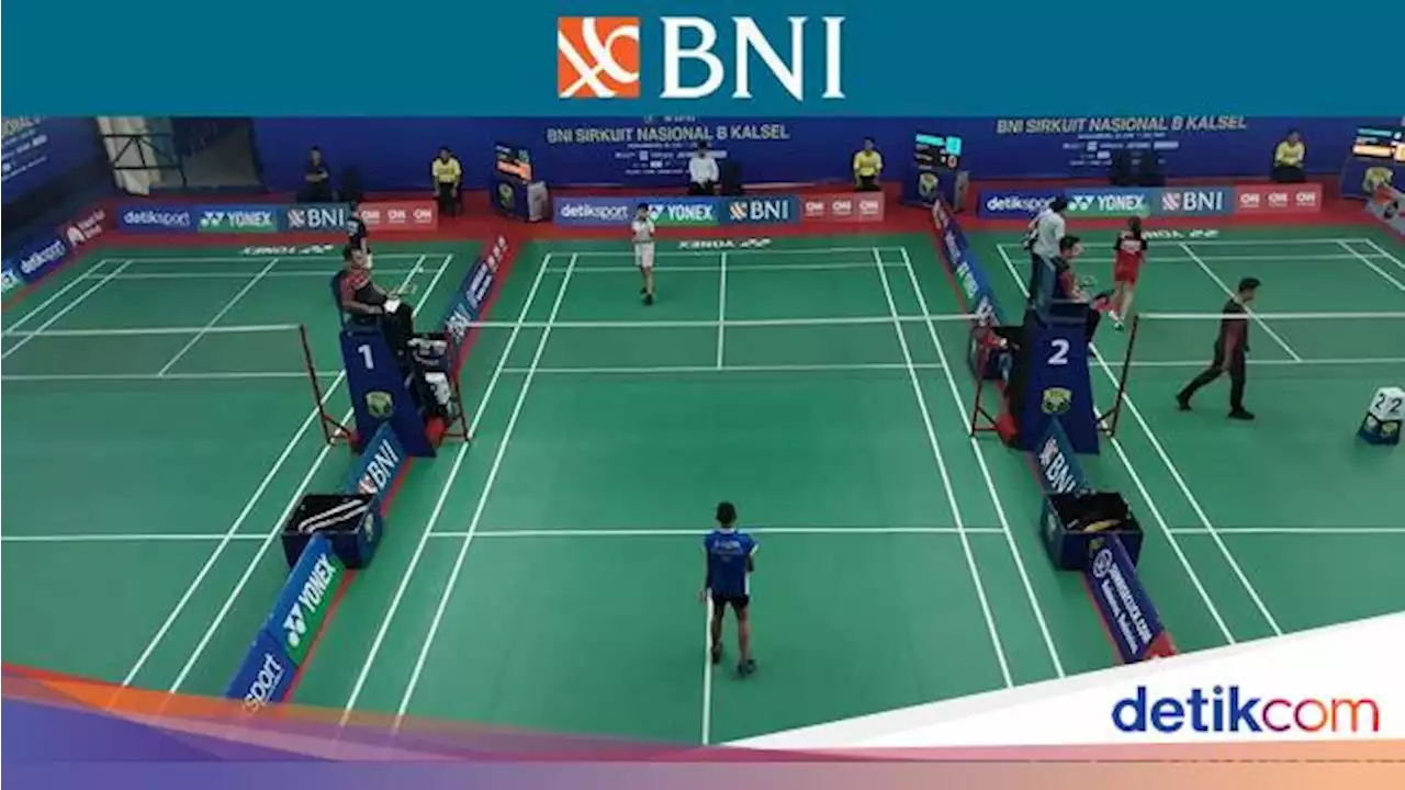 Berlian dan Divya Lolos ke Perempatfinal BNI Sirnas B Kalsel 2023