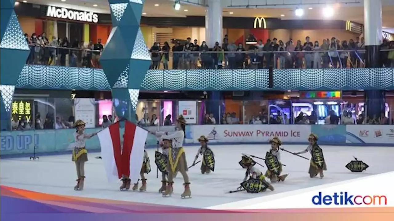 RI Bawa Pulang Lebih dari 100 Medali Turnamen Ice Skating dari Malaysia