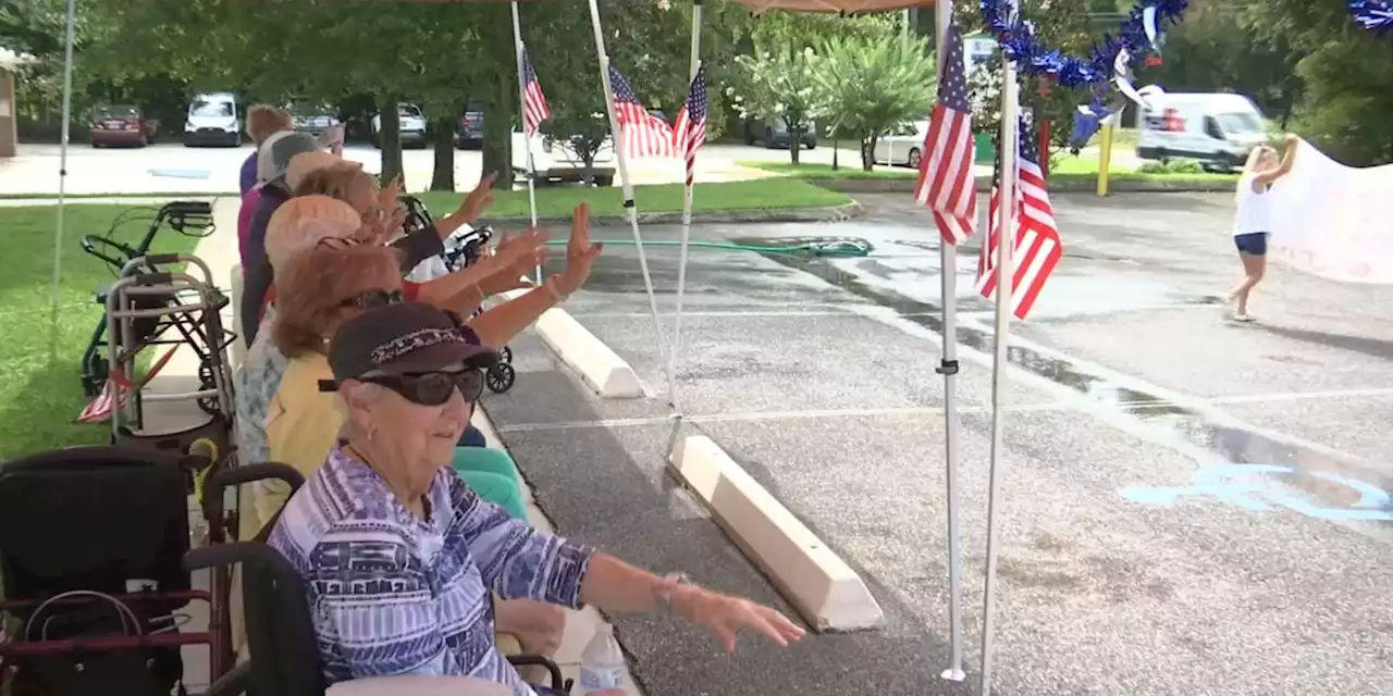 Country Place Senior Living celebrates Independence Day early with a parade for its residents