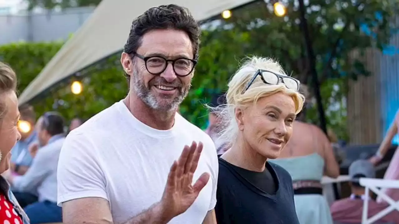 ‘Wolverine’ star Hugh Jackman, wife Deborra-Lee Furness step out in rare public appearance