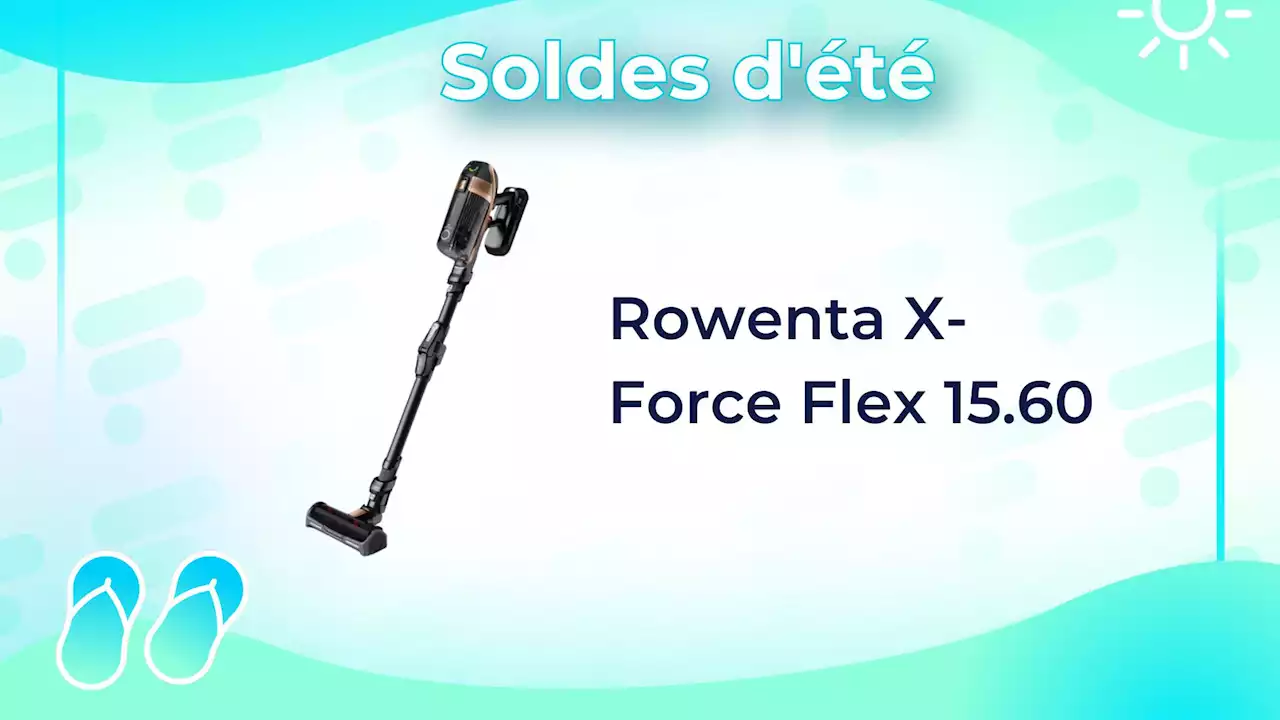 Ce balai aspirateur Rowenta est encore moins cher qu'un Dyson grâce aux soldes