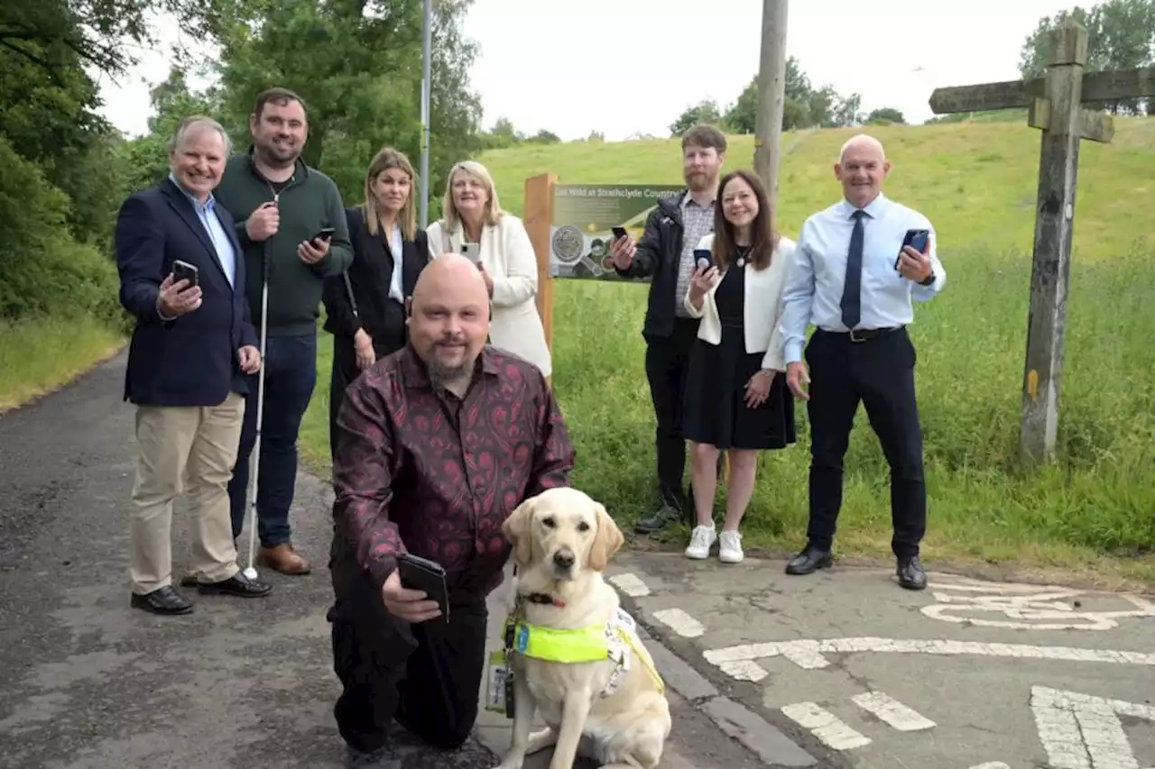 'Innovating' new app launched at nature trail in Strathclyde Park