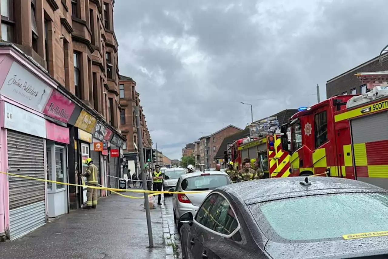 Residents evacuated as fire crews tackle building blaze in the East End