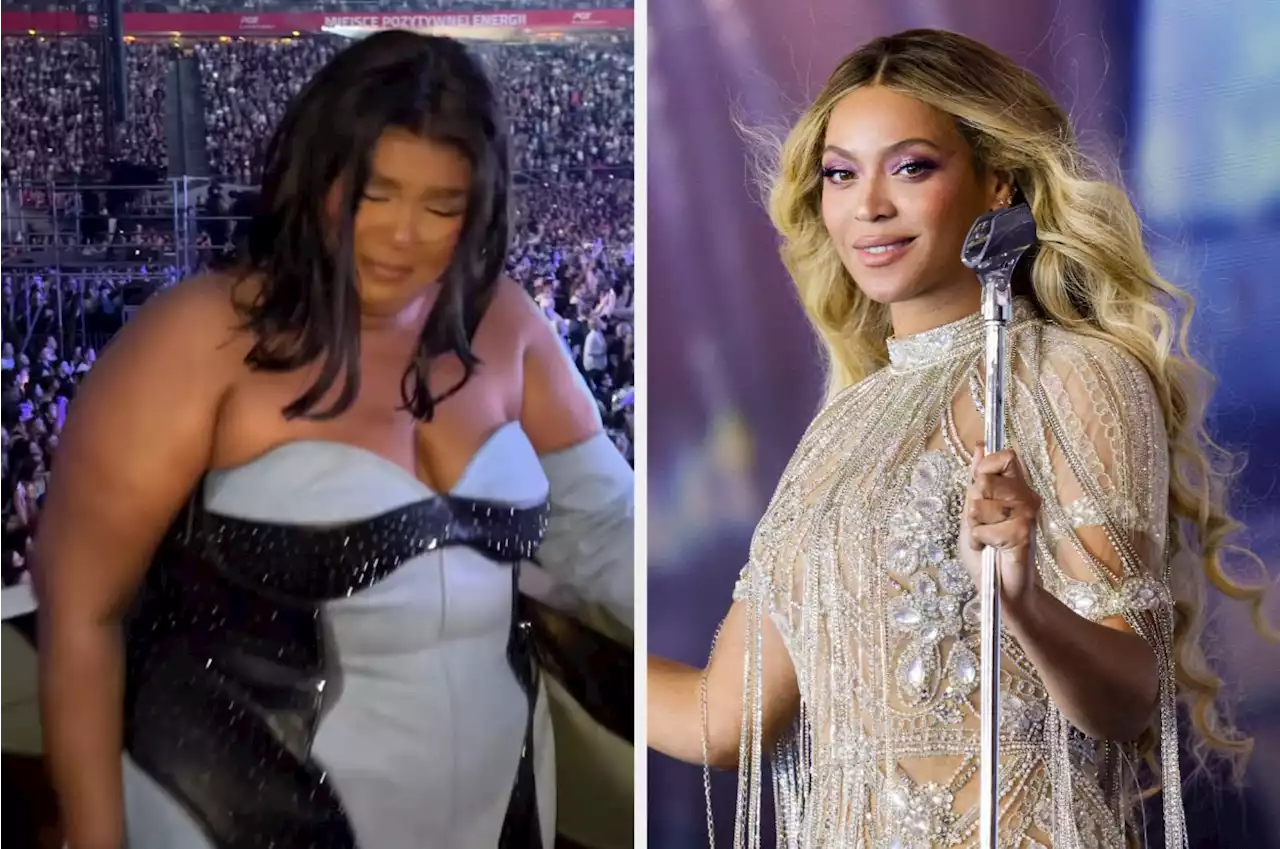 Lizzo Moved To Tears In Touching Moment At Beyoncé Gig