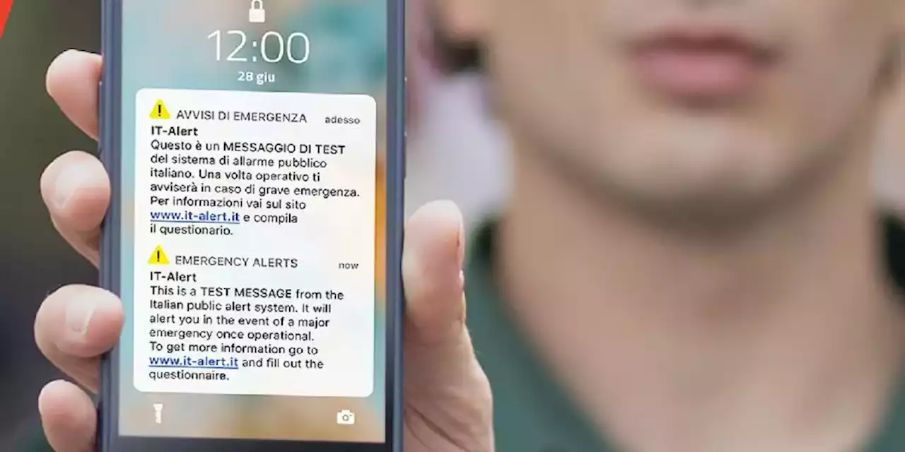 Il primo test su scala regionale del nuovo sistema di allarme pubblico - Il Post