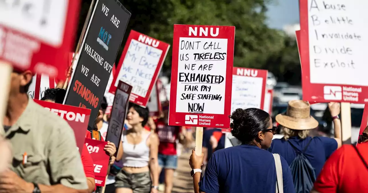 Nurses walk out of Ascension Seton in historic strike