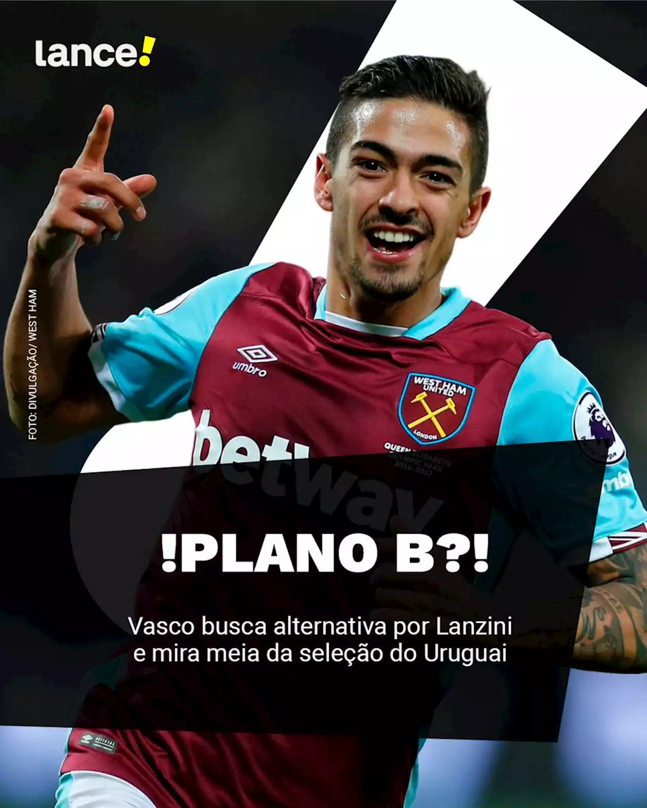 Vasco busca alternativa por Lanzini e mira meia da seleção do Uruguai; Lyanco e Fernando ficam mais distantes