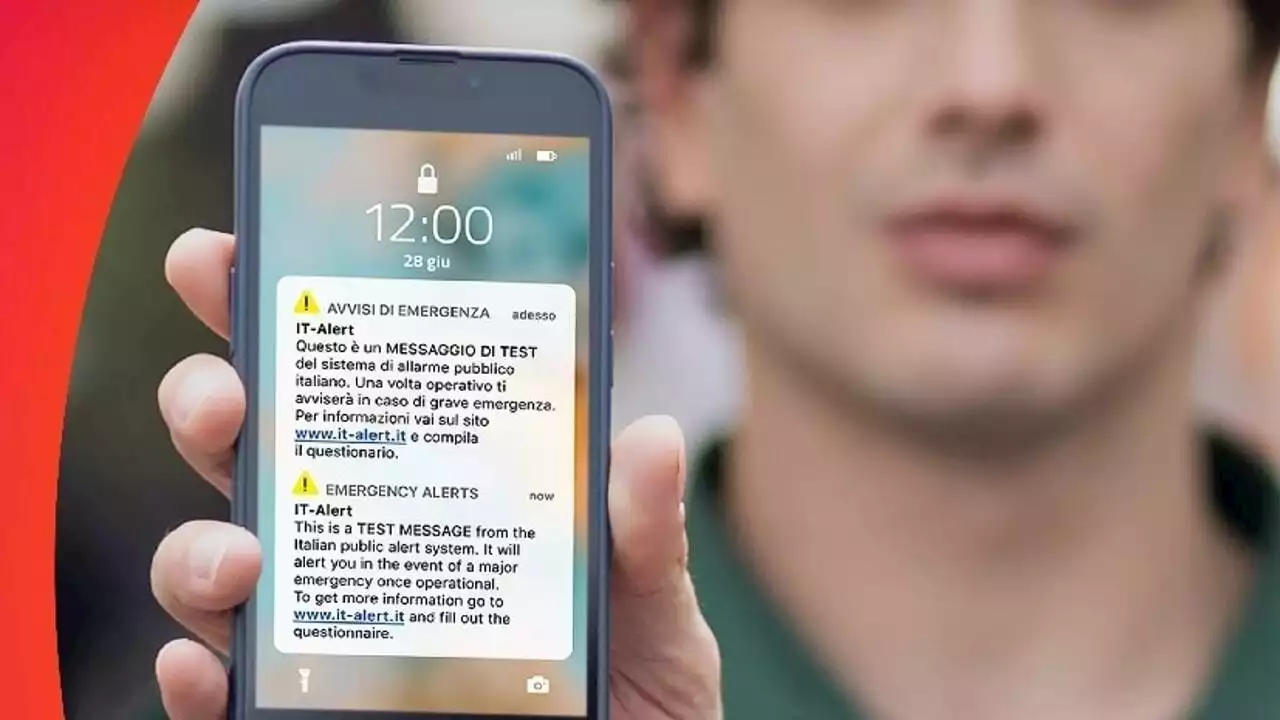 Primo test del sistema di allarme pubblico, occhio ai cellulari: cos’è e come funziona IT-Alert