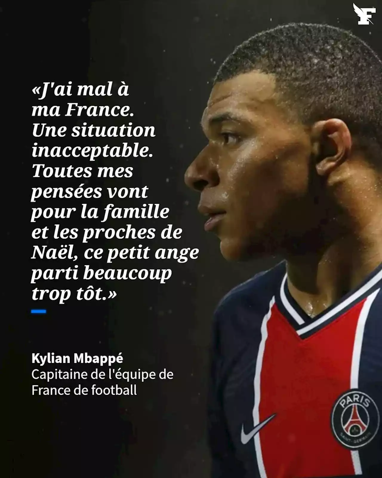 «J'ai mal à ma France»: Mbappé et les Bleus s'indignent après la mort de Nahel, 17 ans, à Nanterre