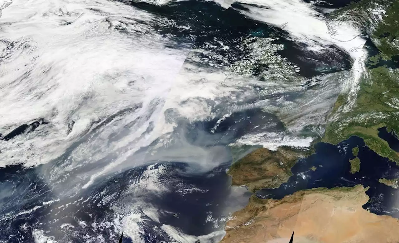 Smoke from Canadian wildfires reaches Europe