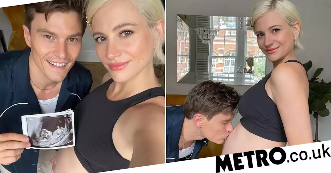 Pixie Lott announces joyous pregnancy news with husband Oliver Cheshire