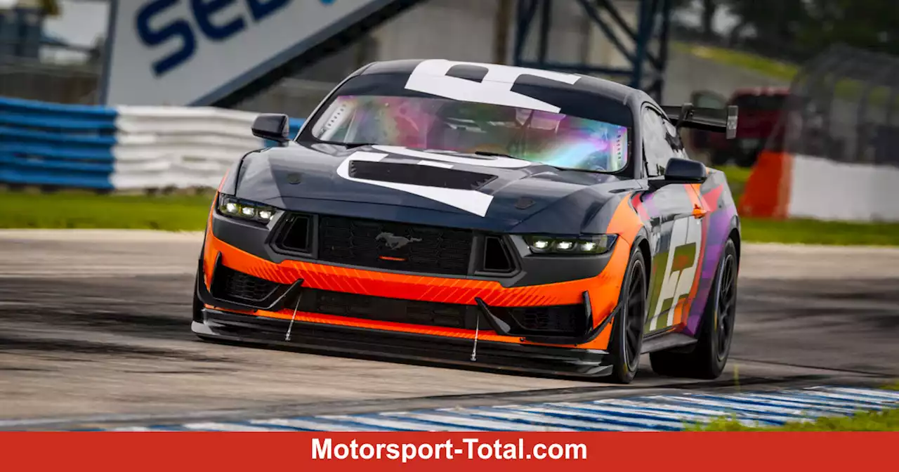 Ford Mustang GT4 offiziell vorgestellt: Kundensport-Rennwagen kommt ab 2024