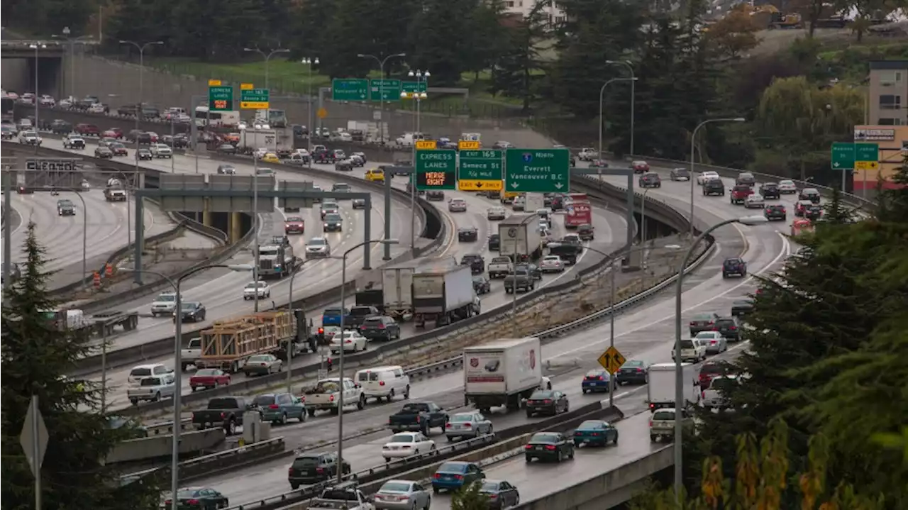 I-5 closed through downtown Seattle tonight, Thursday overnight