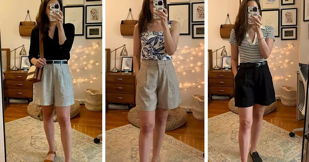 I Own 3 Pairs of These $14 Linen Shorts