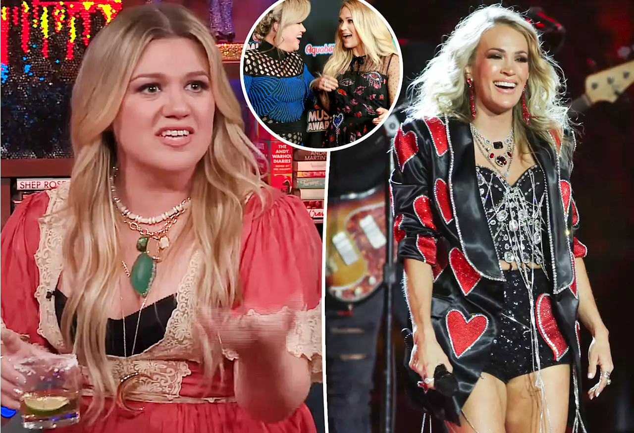 Kelly Clarkson addresses rumored ‘beef’ with fellow ‘American Idol’ winner Carrie Underwood