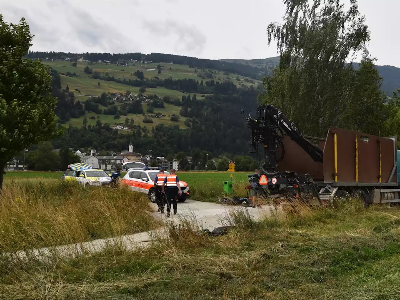 Cazis GR: E-Bike-Fahrer (†78) verstirbt nach Verkehrsunfall