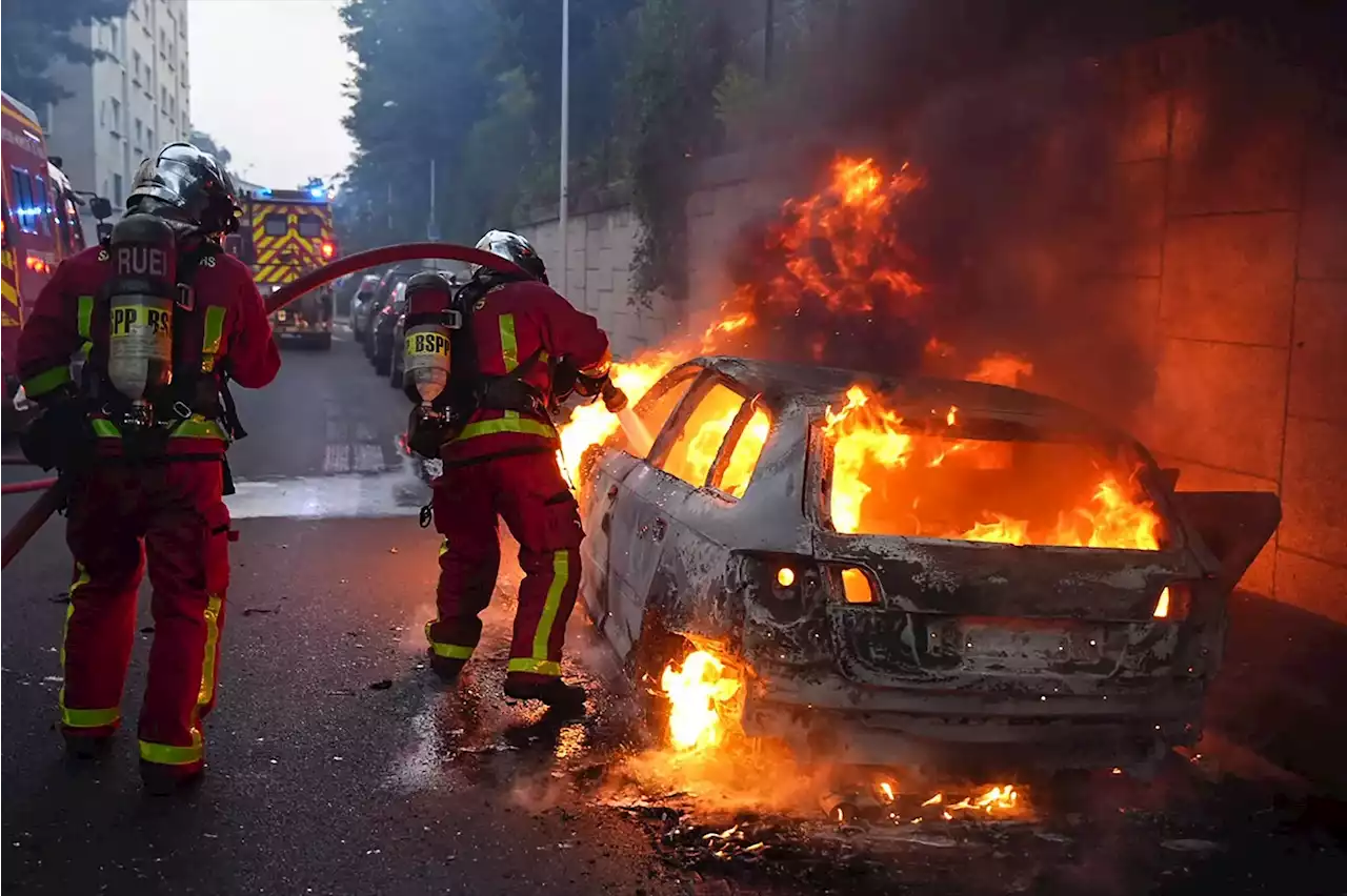 Disturbios en París por la muerte de un adolescente por disparos de la Policía