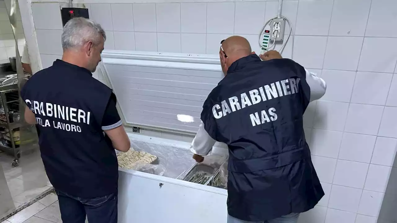 I nas sequestrano 450 chili di cibo nei ristoranti asiatici alle porte di Roma