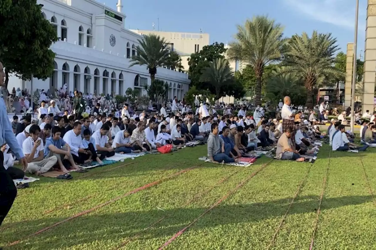 Begini Pelaksanaan Salat Iduladha di Masjid Agung Al Azhar Jakarta