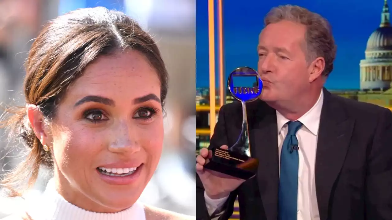 Meghan&#8217;s removal of Piers Morgan from GMB sees him win &#8216;Interview of the Year&#8217; on own show