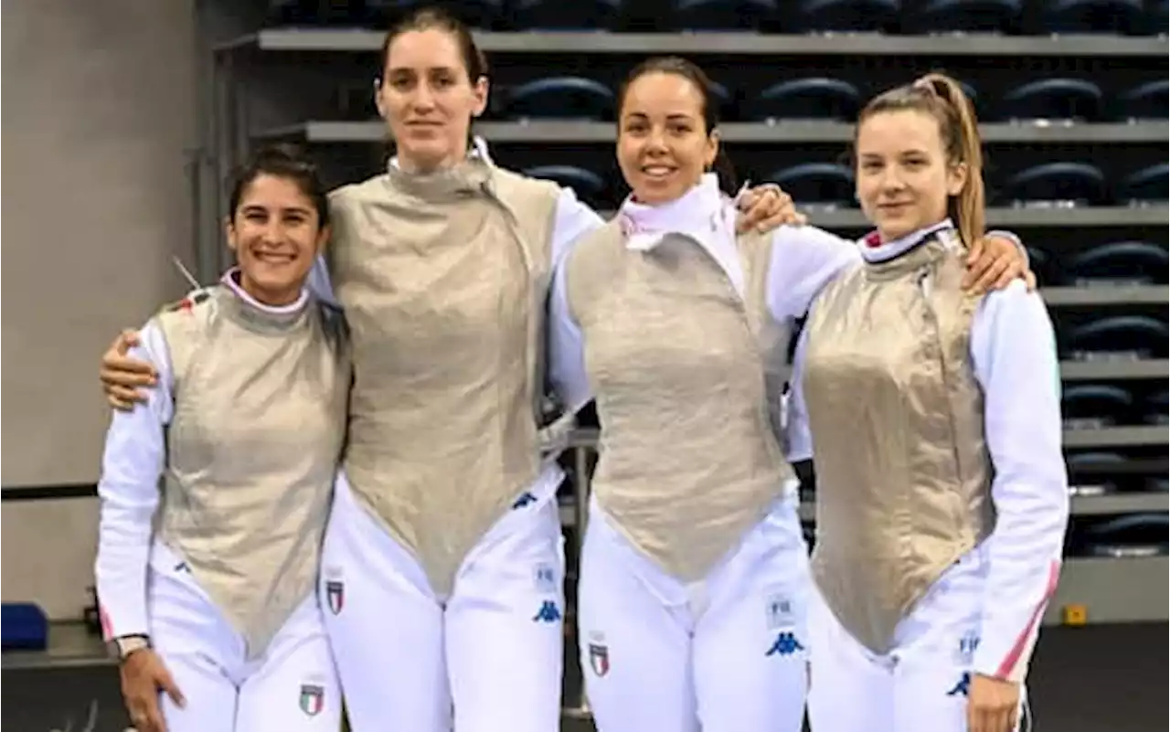 L'Italia del fioretto femminile vince l'oro agli Europei