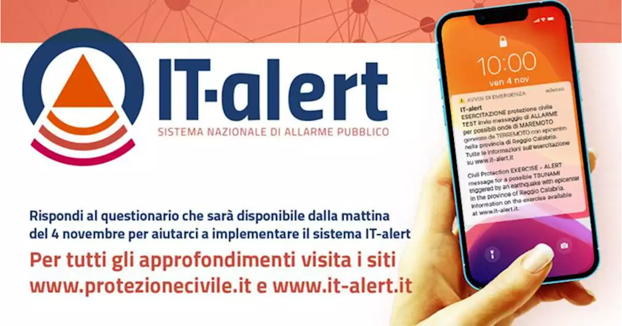 Parte It-Alert: cos'è e come ci aiuterà il nuovo sistema della Protezione Civile