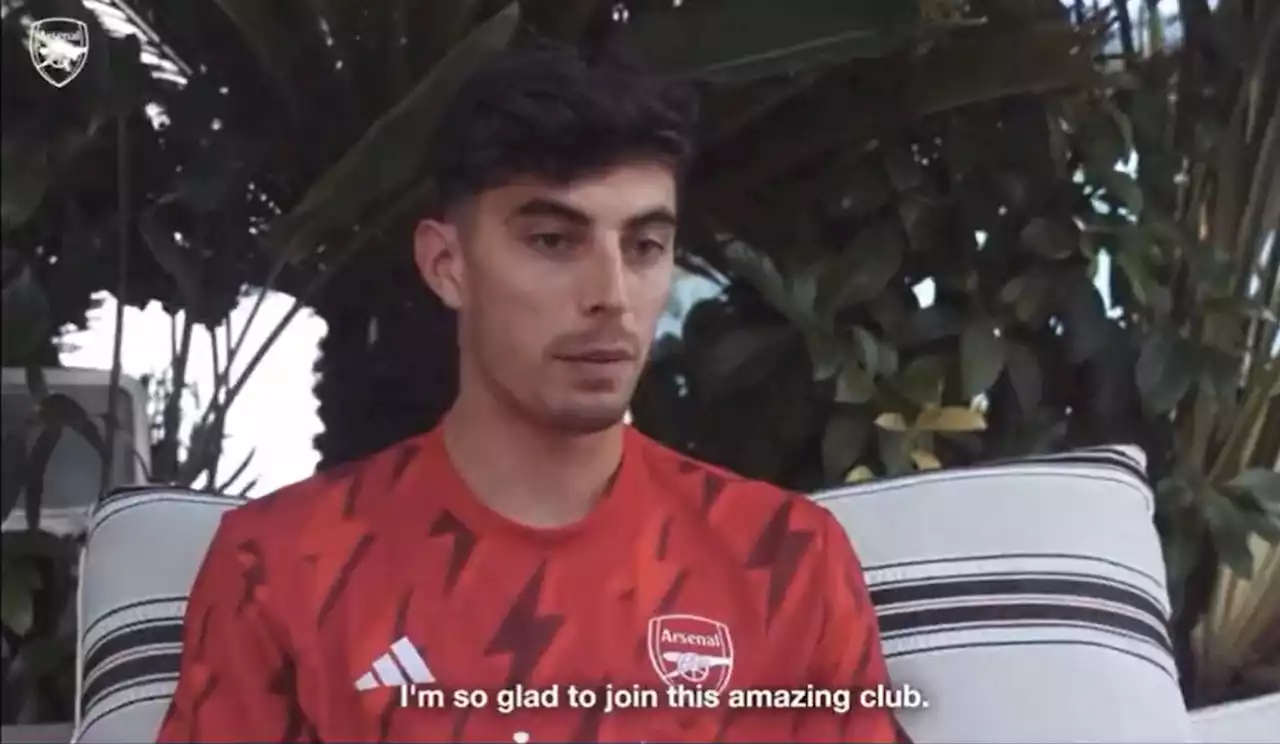 Har lekket Kai Havertz sitt første intervju som Arsenal-spiller