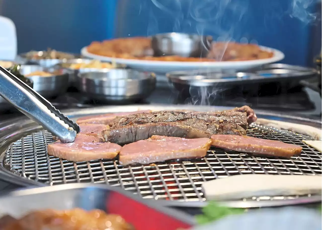 Grilled to perfection at Korean BBQ