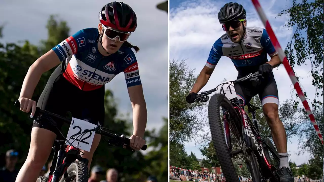 Mountainbike: Första gulden utdelade under SM-veckan – Agnes Abrahamsson och Joel Burman tog guld i mountainbike