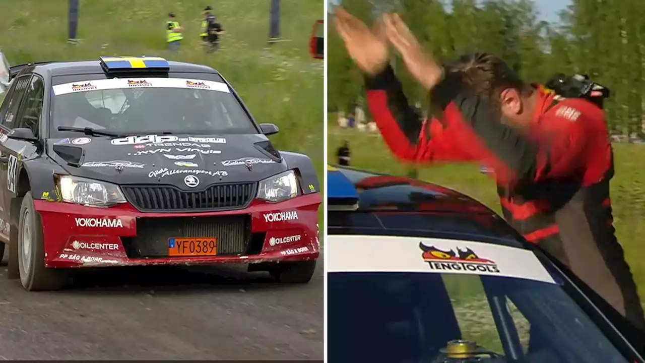 Rally: Stor dramatik när rallysprinten avgjordes: ”Makalöst”