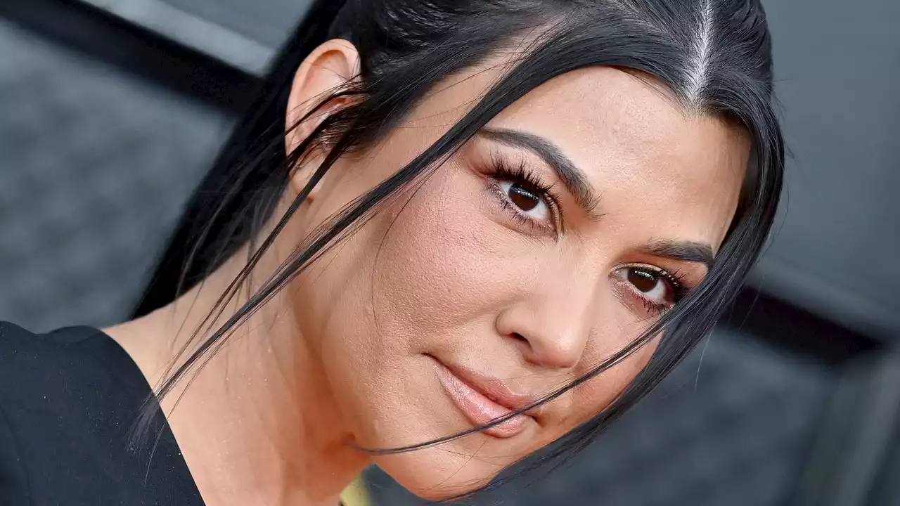 Kourtney Kardashian Just Proved Milk Nails Work on Short Manis Too