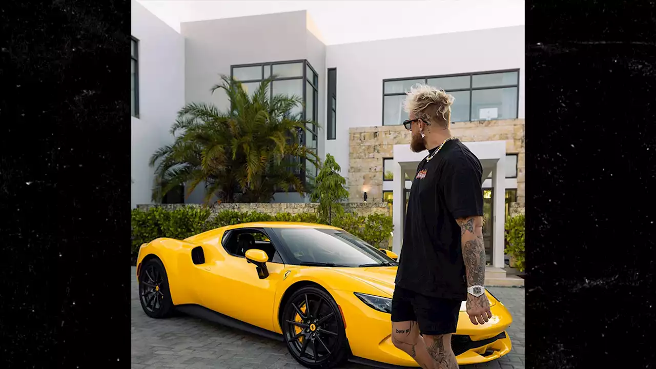 Jake Paul Buys $421K Ferrari, Immediately Rips Donuts, Breaks Car